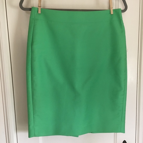 J. Crew Skirts J Crew No 2 Pencil Skirt Kelly Green Size 2 Poshmark